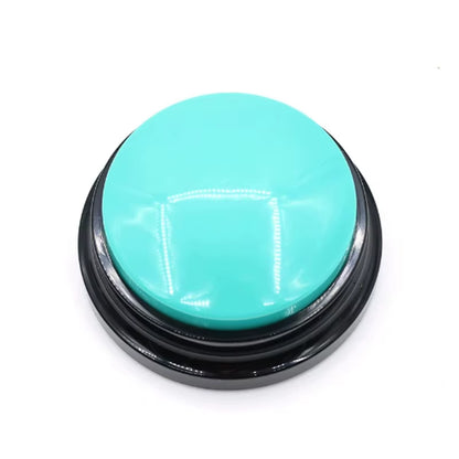 Hot Dog Communication Buttons Voice Recording Button for Pet Training 30 Second Record Playback Funny Gift for Talking